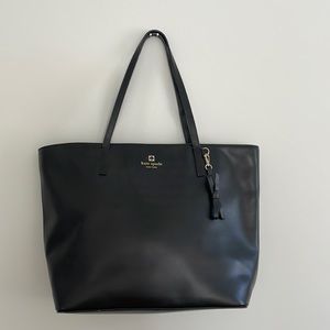Kate Spade Sawyer Street Smooth Leather Maxi Tote, Black